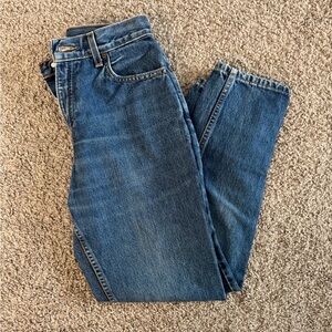Vintage Rare Levi’s 550 Relaxed Fit Tapered Leg Mom Jeans Size 4 Petite